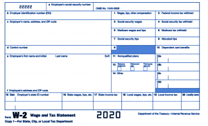 A tax form.