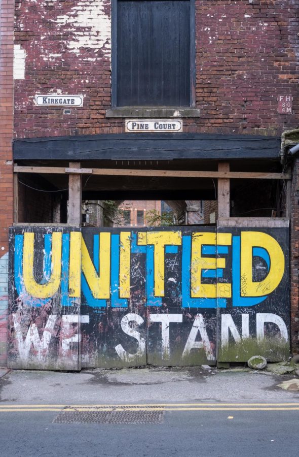 A Mural In Leeds In Honor Of The Citys Football Club. CC: Samuel Ryde. 