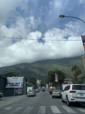 View of El Ávila, the main mountain overlooking Caracas.